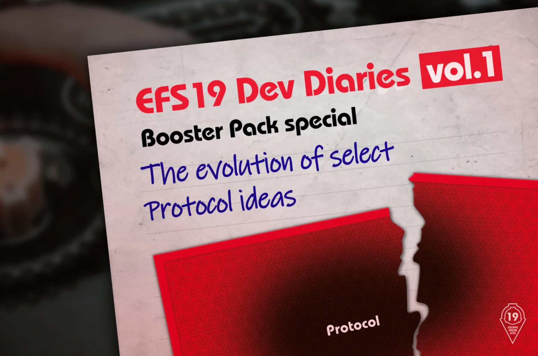 Dev Diaries I: The Discarded Protocols - Escape from Site 19